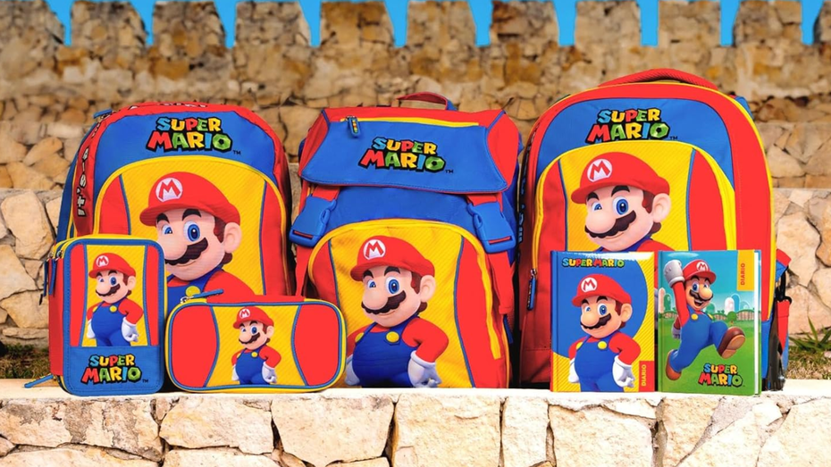 Immagine di Back to school in allegria con i prodotti di Super Mario!