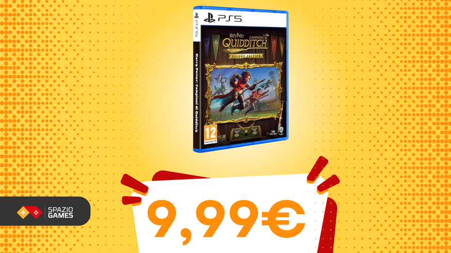Immagine di Harry Potter: Campioni di Quidditch Deluxe Edition per PS5 oggi COSTA SOLO 10€!