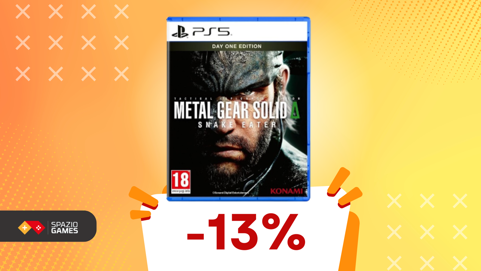 Metal Gear Solid Delta Snake Eater D1 edition in pre-ordine a 70€!