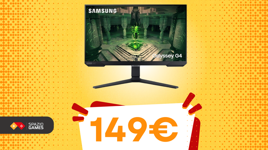 Immagine di Gaming competitivo? Samsung Odyssey G4 a PREZZO STRACCIATO su Amazon!
