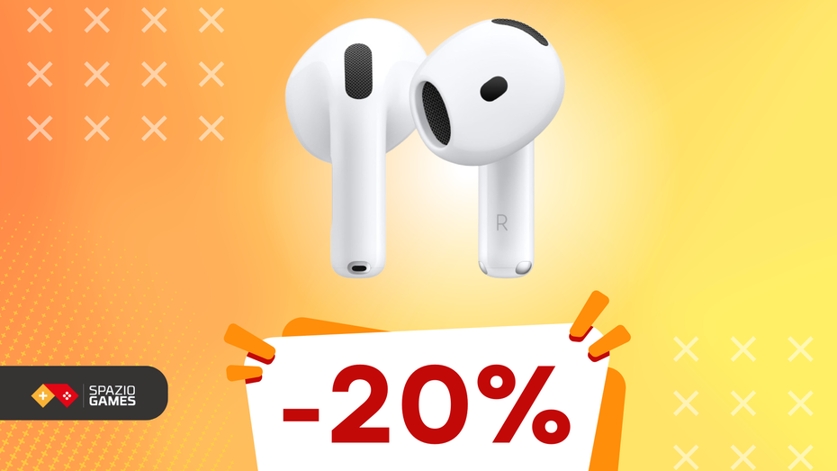 Immagine di Apple AirPods 4 SCONTATI del 20%: non lasciarteli scappare!
