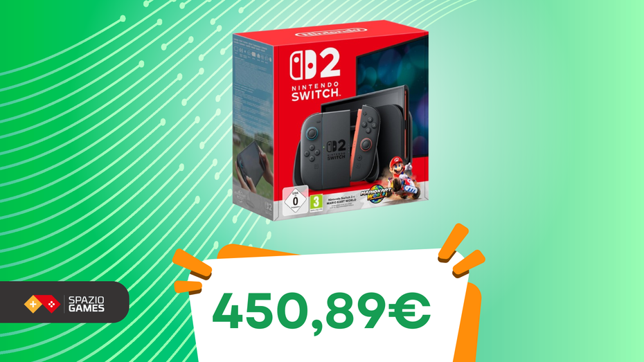 Immagine di Nintendo Switch 2 + Mario Kart World a SOLI 450€ grazie a questo COUPON!
