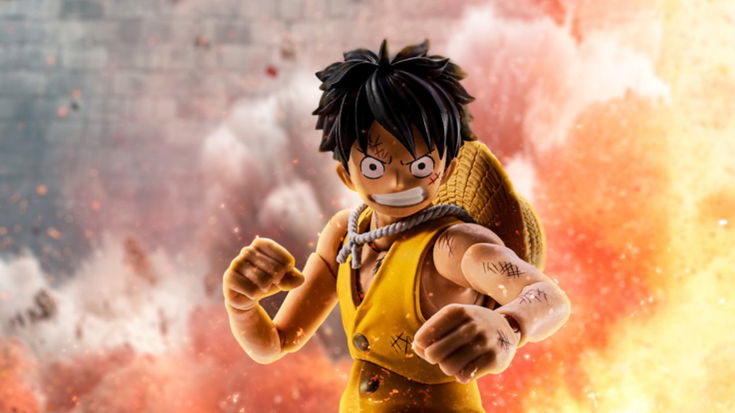 One Piece: la nuova SH Figuarts di Luffy in versione Marineford