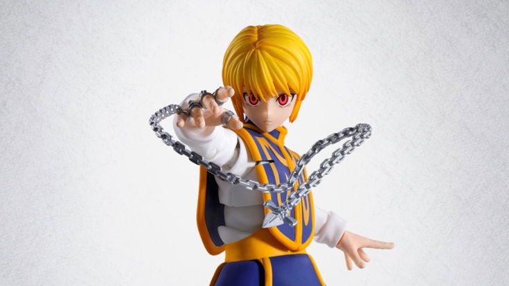 Kurapika debutta nella linea SH Figuarts con un’action figure epica