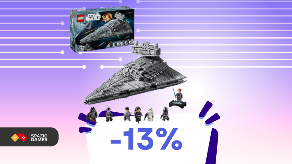 Immagine di La Forza del Lato Oscuro: Imperial Star Destroyer LEGO a 144€!