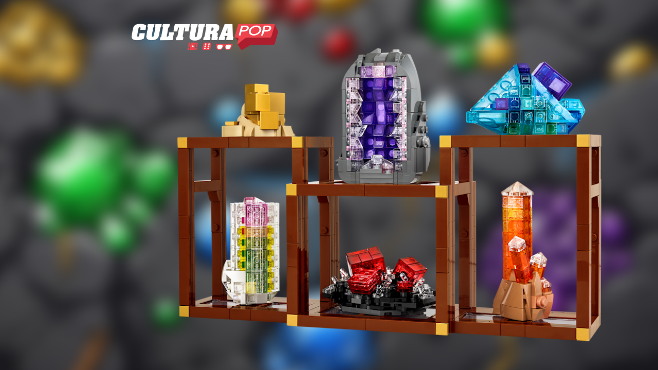 L'arte dei minerali in mattoncini LEGO per collezionisti