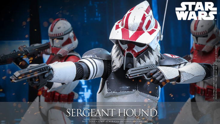 Star Wars The Clone Wars: Sergeant Hound e Massiff arrivano in versione Hot Toys
