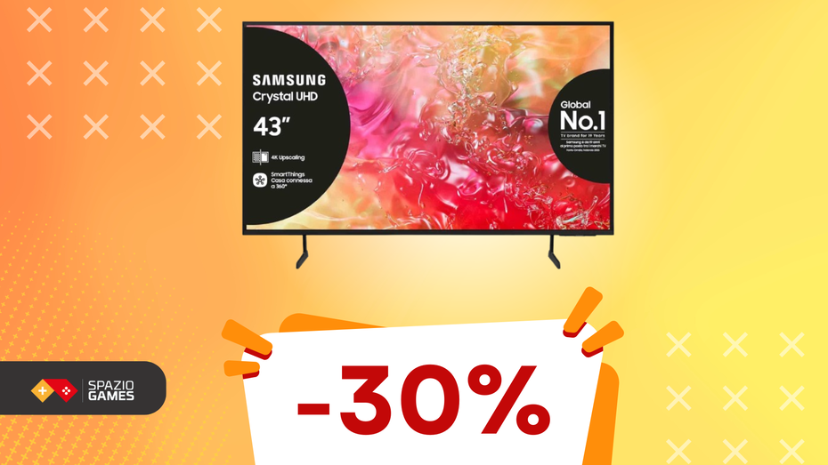 Immagine di Non lasciarti scappare questa smart TV Samsung al MINIMO STORICO con bonus Xbox!