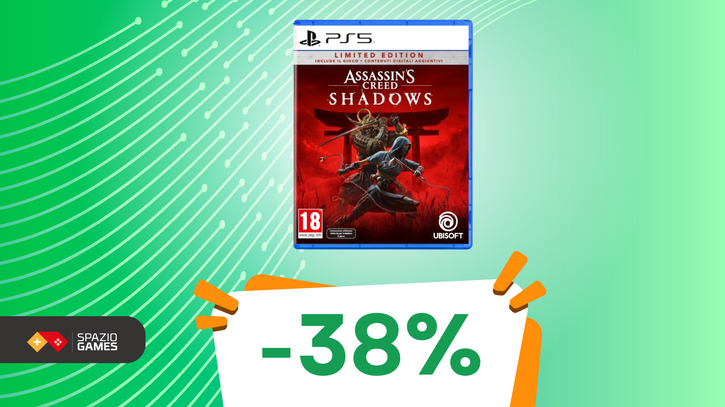 Immagine di Assassin’s Creed Shadows Limited Edition SCONTATO del 38%: il Giappone feudale ti aspetta!