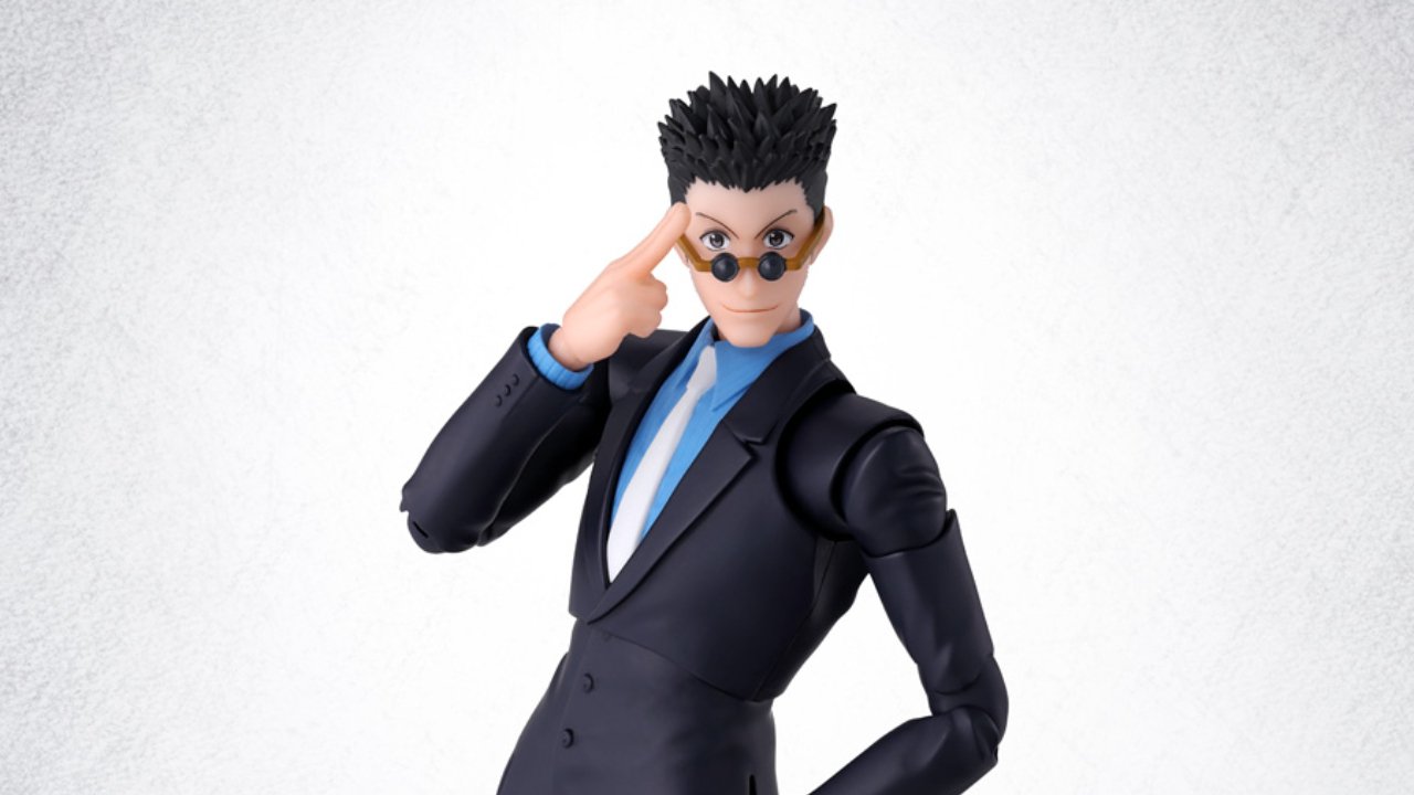 Leorio sfodera il suo Nen nella nuova SH Figuarts di Bandai