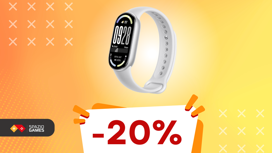 Immagine di Xiaomi Smart Band 10: design in alluminio e AMOLED super-luminoso in OFFERTA!
