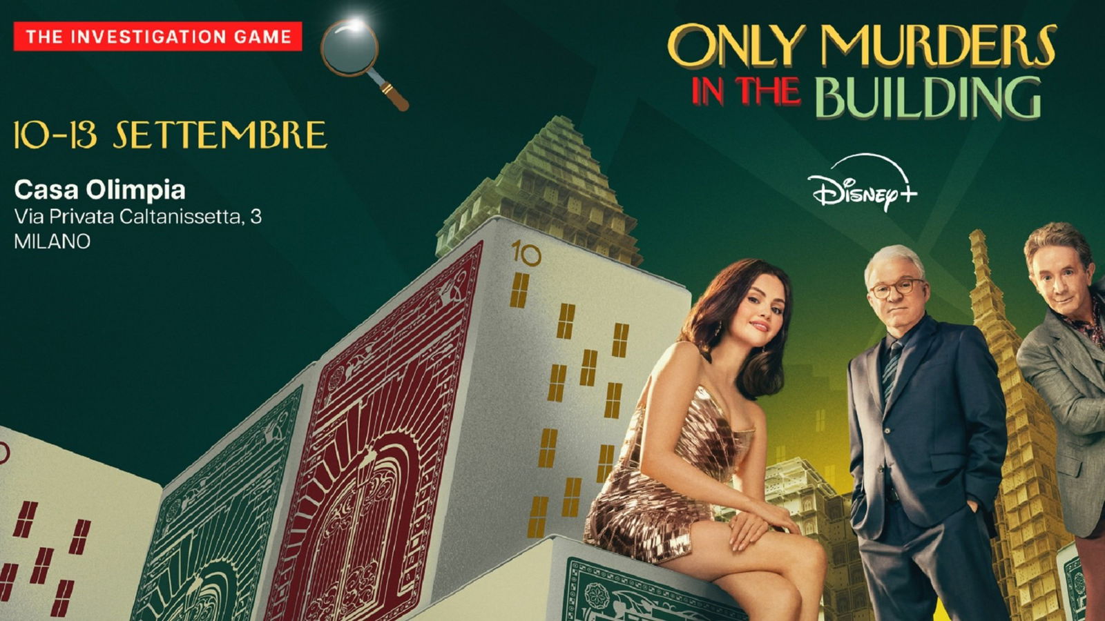 Fan di Only Murders in the Building? Non perdetevi l'experience a Milano!