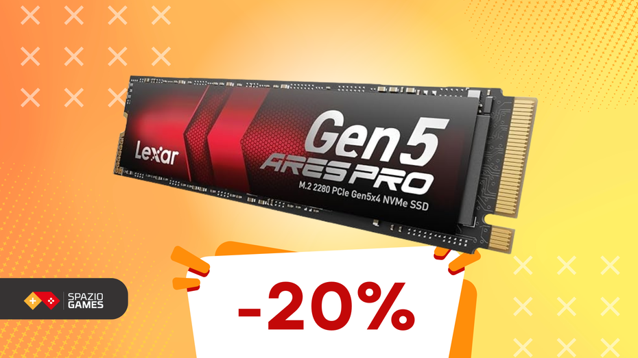 Immagine di SSD Lexar a 200€: perfetto per AI, gaming AAA e editing video!