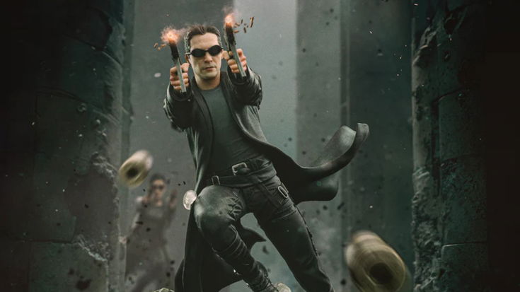 Neo domina Matrix nella nuova statua di Iron Studios