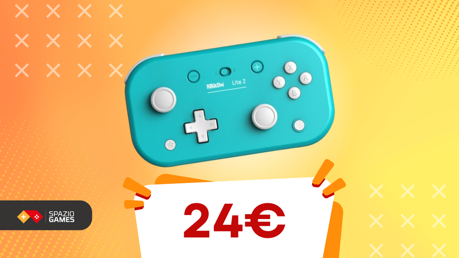 Immagine di 8BitDo Lite 2: il bellissimo controller wireless a soli 24€!