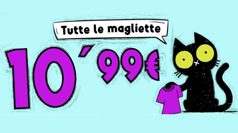 Immagine di Magliette Pampling a 10,99€ e un paio di calzini gratis!