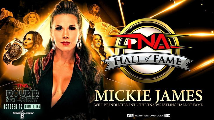 TNA Wrestling: Mickie James introdotta nella Hall of Fame