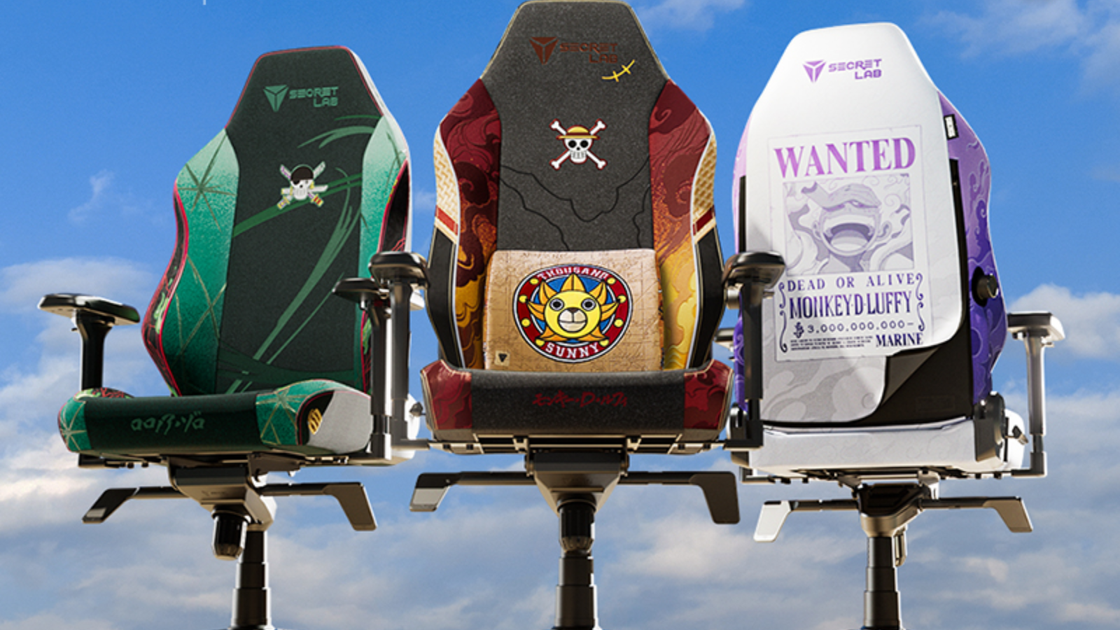 Le sedie gaming Secretlab incontrano il mondo One Piece!
