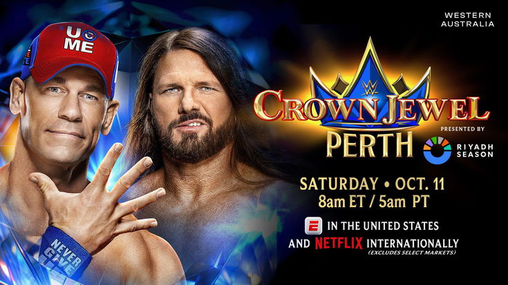 WWE Crown Jewel 2025: card e come vederlo in streaming