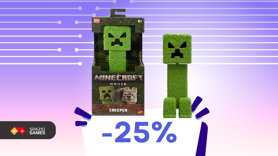 Immagine di Action figure di Creeper con altezza di 30 cm a soli 15€!