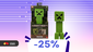 Immagine di Action figure di Creeper con altezza di 30 cm a soli 15€!