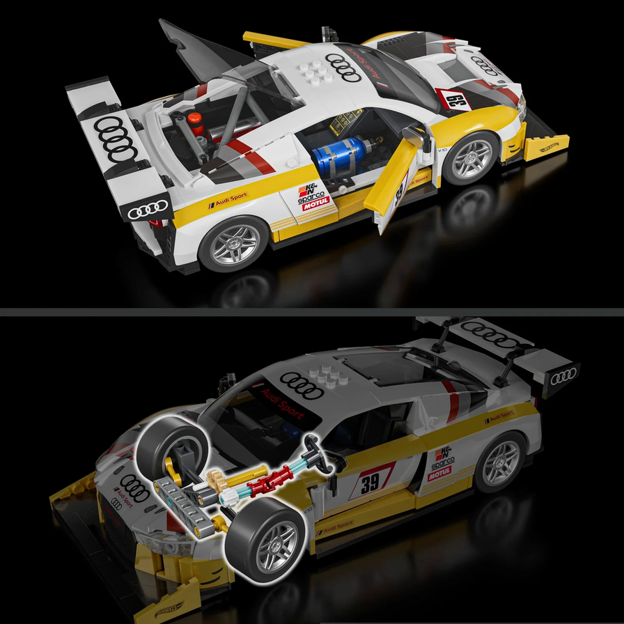 Mattel Brick Shop: due nuovi modelli Audi in arrivo