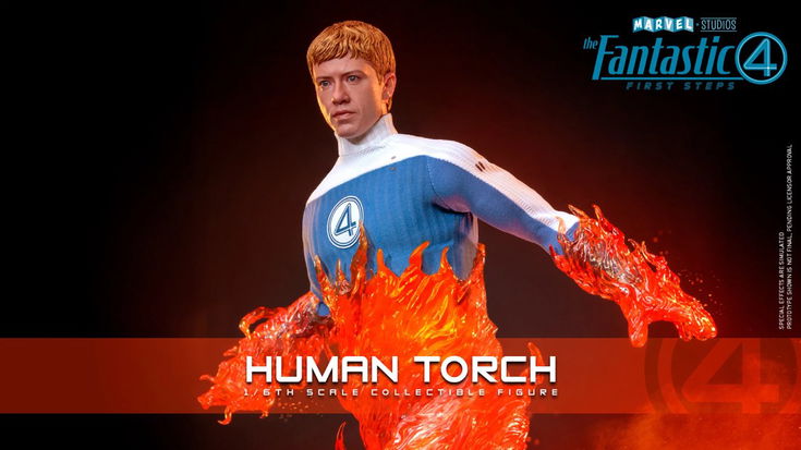 La Torcia Umana infiamma la collezione con la nuova action doll di Hot Toys