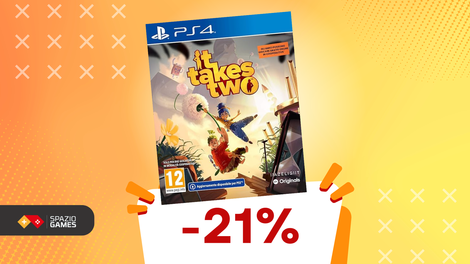 It Takes Two: avventura cooperativa imperdibile a soli 23€!