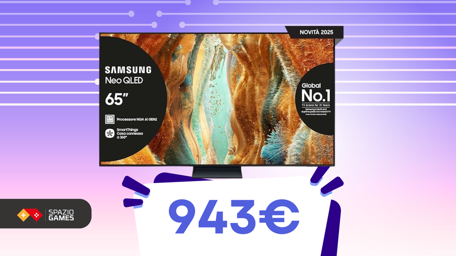 Immagine di Smart TV Samsung 65'': qualità premium con sconto del 27%!
