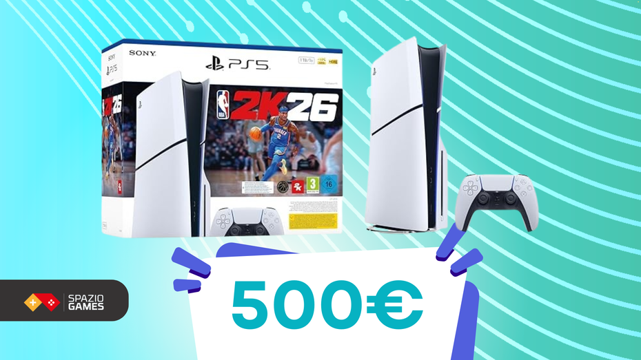 Immagine di Non perdetevi il bundle PS5 Slim e NBA 2K26 in offerta!