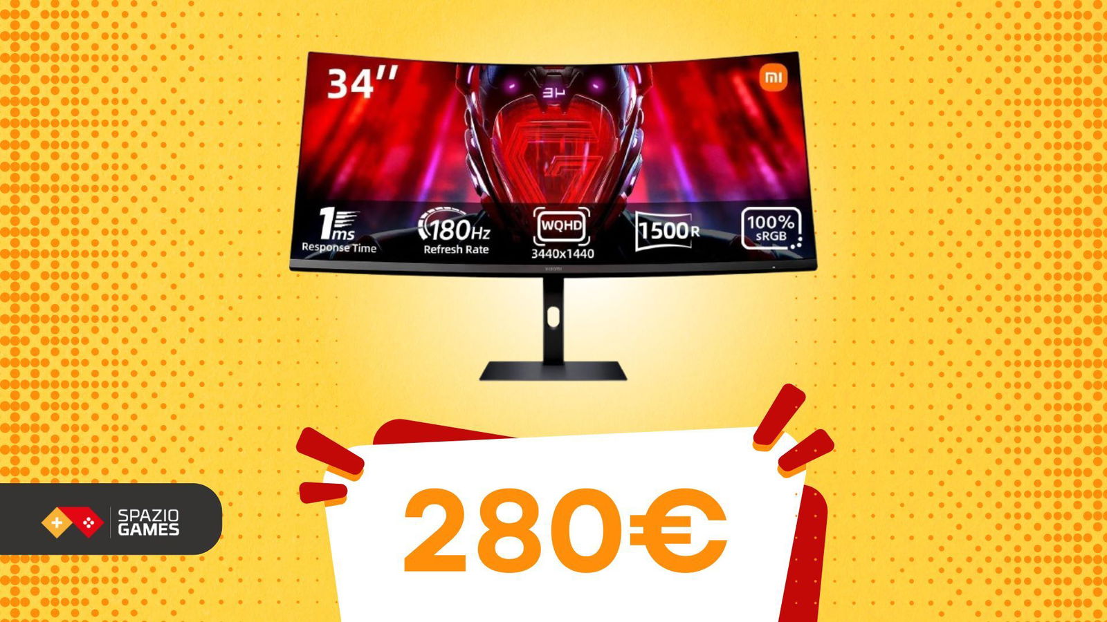 Un monitor gaming insospettabile diventa un affare su Amazon