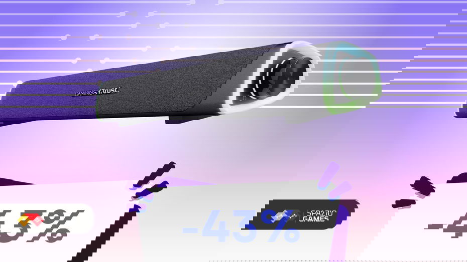 Immagine di Il minimo indispensabile per un audio da gaming lo ottieni con questa soundbar a -40%