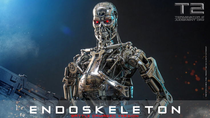 Terminator 2: l’Endoskeleton Battle Damaged di Hot Toys è pronto a tornare all’attacco