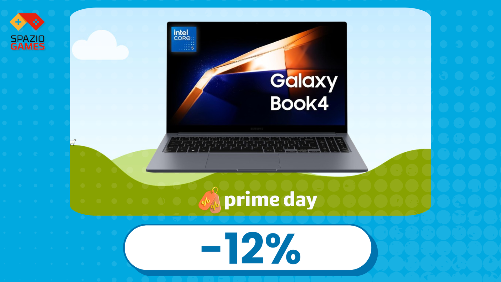 Galaxy Book4 in OFFERTA: 70€ di sconto su Amazon!