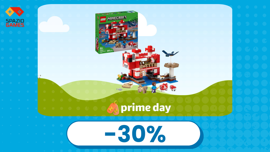 Immagine di Dai vita a Minecraft con LEGO: La Casa del Mooshroom in SCONTO!