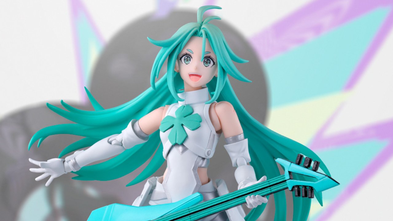 Lucky Cyan, tra musica e combattimento, arriva nella linea SH Figuarts di Bandai