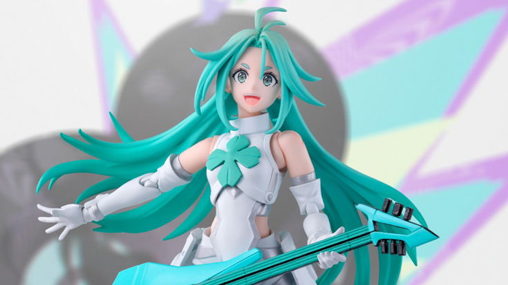 Lucky Cyan, tra musica e combattimento, arriva nella linea SH Figuarts di Bandai