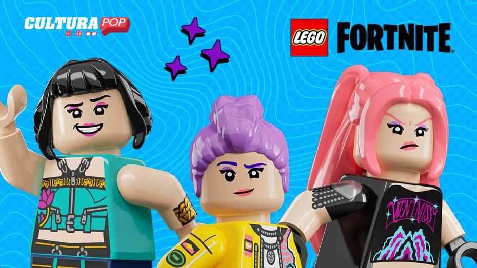 Immagine di Personaggi di K-Pop Demon Hunters arrivano in LEGO Fortnite
