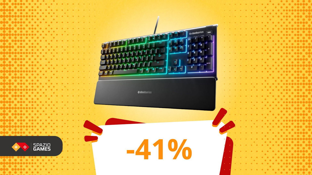 Immagine di Entra nel club dei gamer soddisfatti: tastiera top a prezzo incredibile oggi