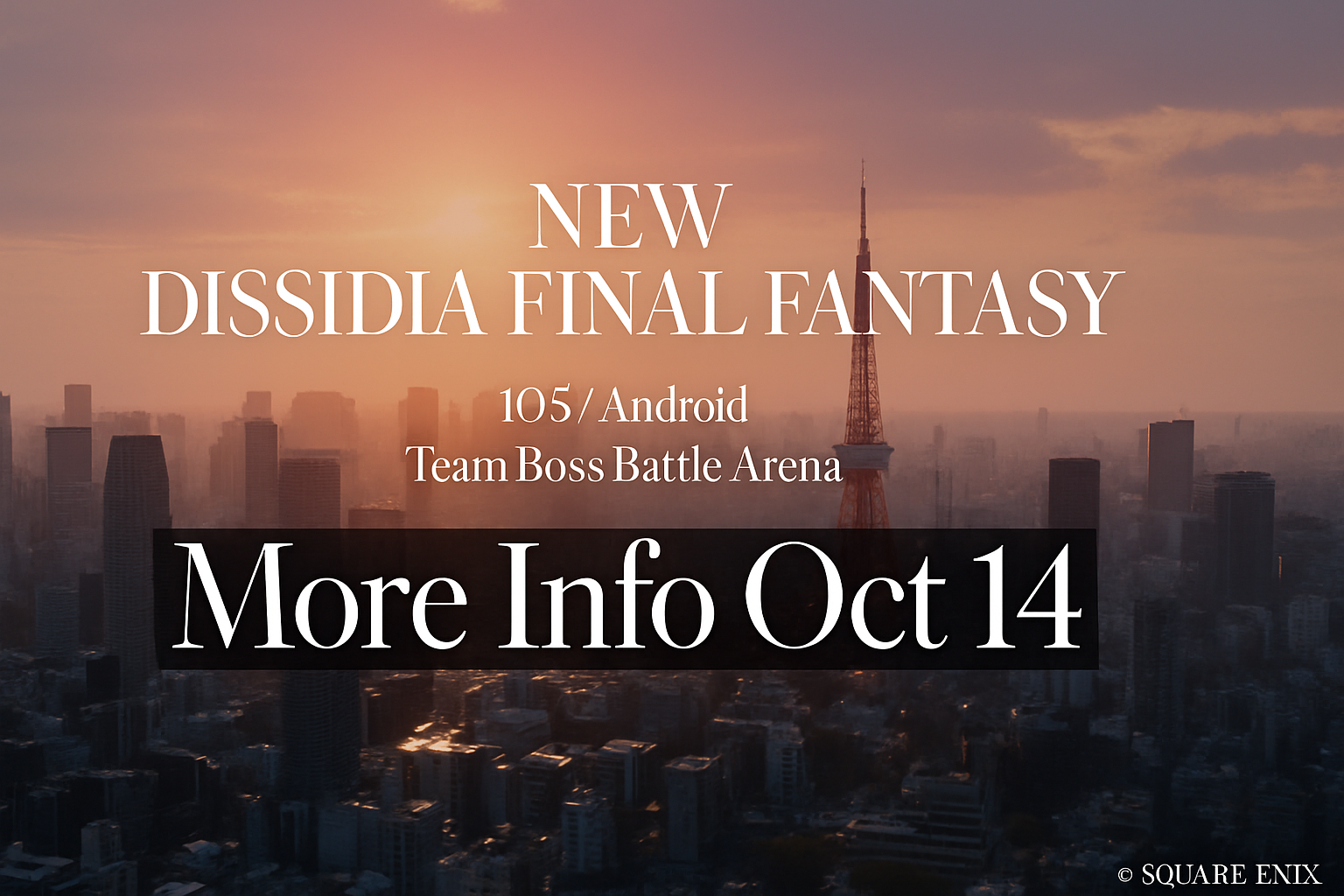 Annunciato un nuovo Final Fantasy, ma non quello che pensate