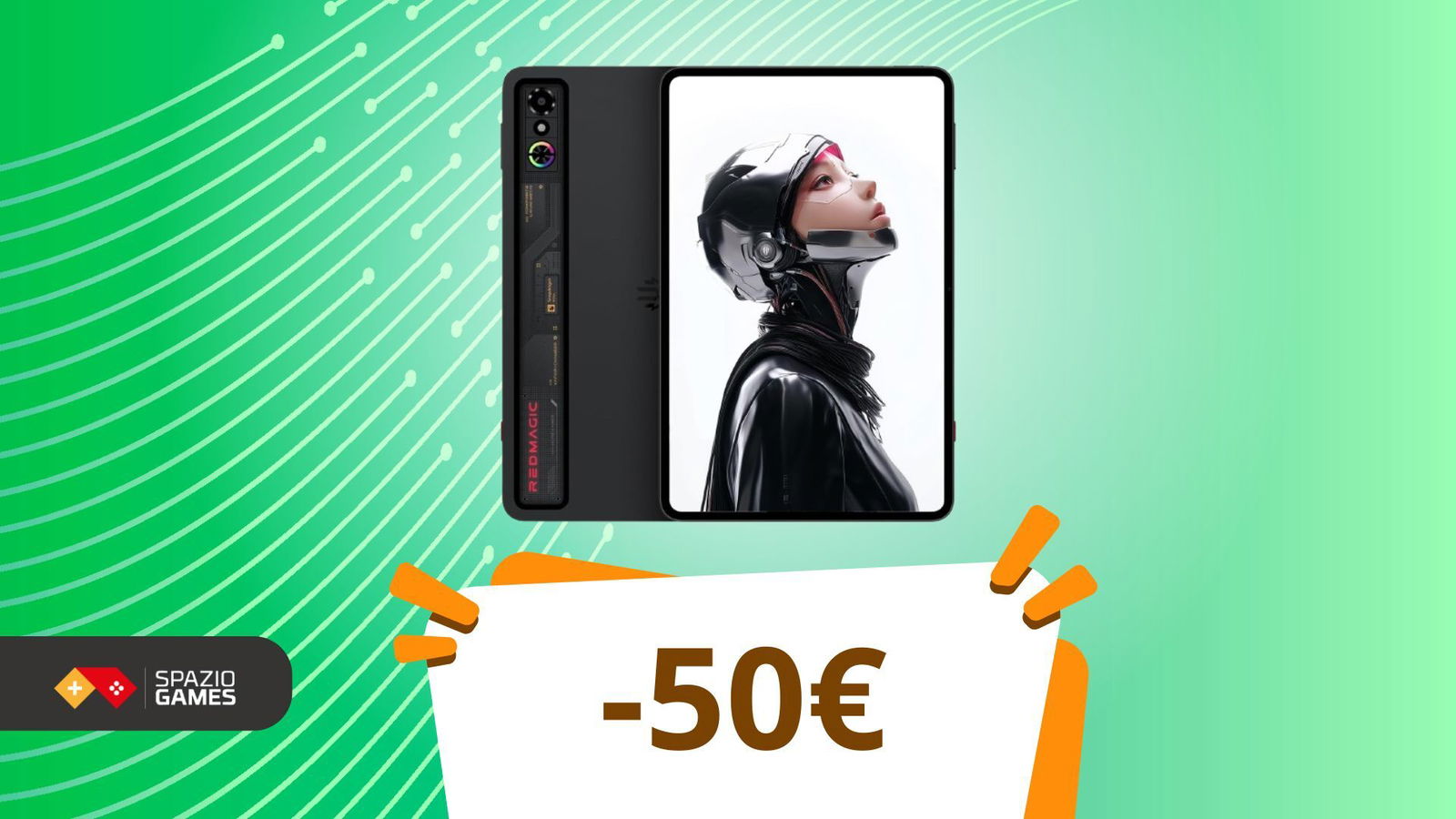 Tablet da gaming serio? Scopri il Redmagic con 50€ di sconto!