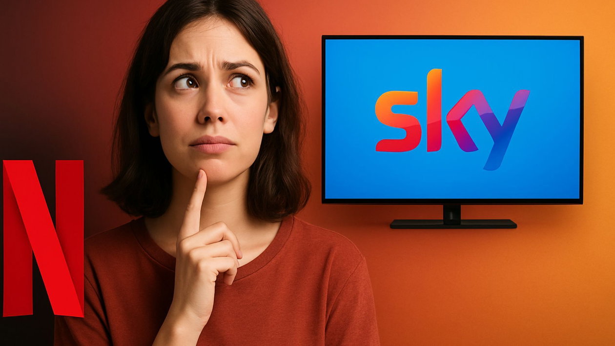 Immagine di Stavi pensando a Netflix? Sky te lo dà nei 16€ al mese!