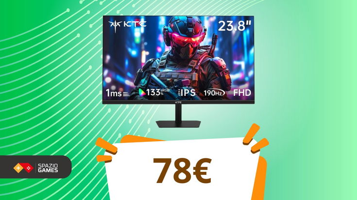 Controtendenza: il prezzo di questo monitor scende sotto gli 80€