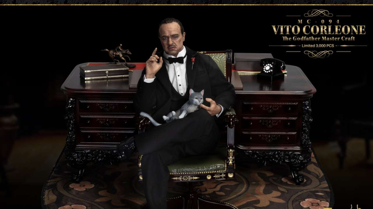 Vito Corleone: il carisma de Il Padrino rivive nella linea DAH di Beast Kingdom