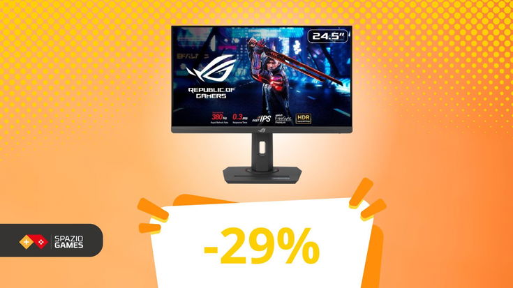 Il monitor Asus più fluido di sempre? Oggi Amazon te lo fa pagare meno