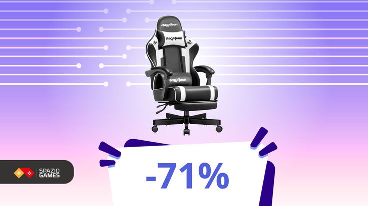Dimentica la solita sedia da ufficio: questa da gaming da 105€ cambia tutto
