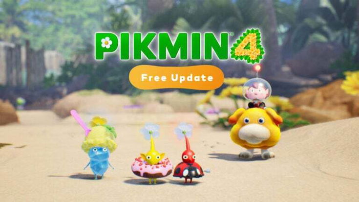 Nintendo annuncia un ricco update gratis per Pikmin 4