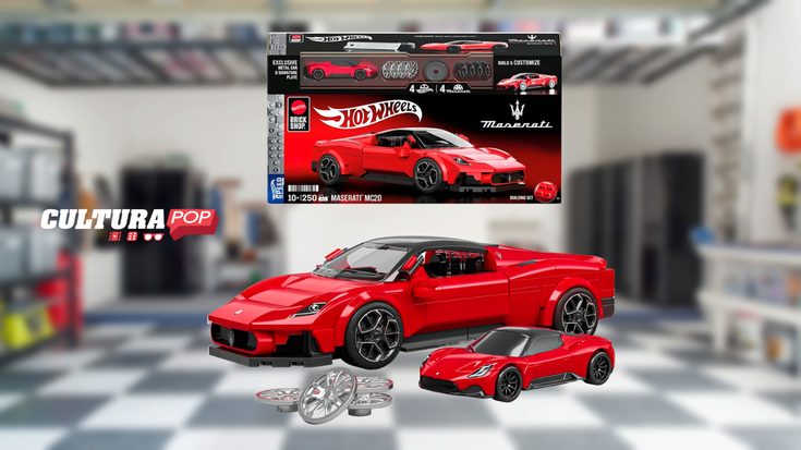 Mattel Brick Shop Hot Wheels Maserati MC20: la recensione