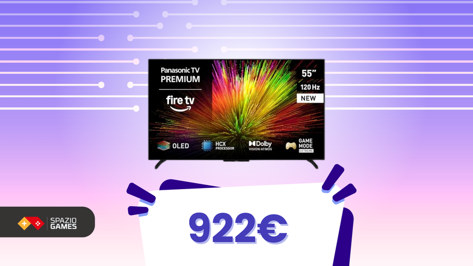 Immagine di Oggi questo Panasonic OLED compete con LG e Samsung e conviene ai gamer
