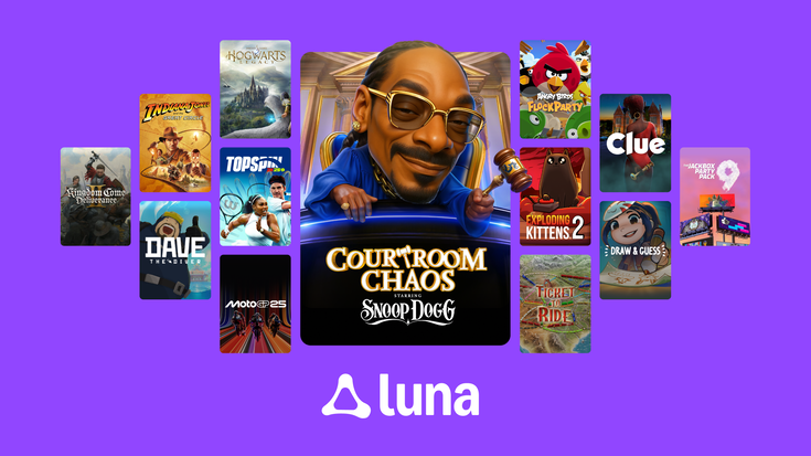 Amazon Luna si rinnova con oltre 50 giochi gratis per i Prime